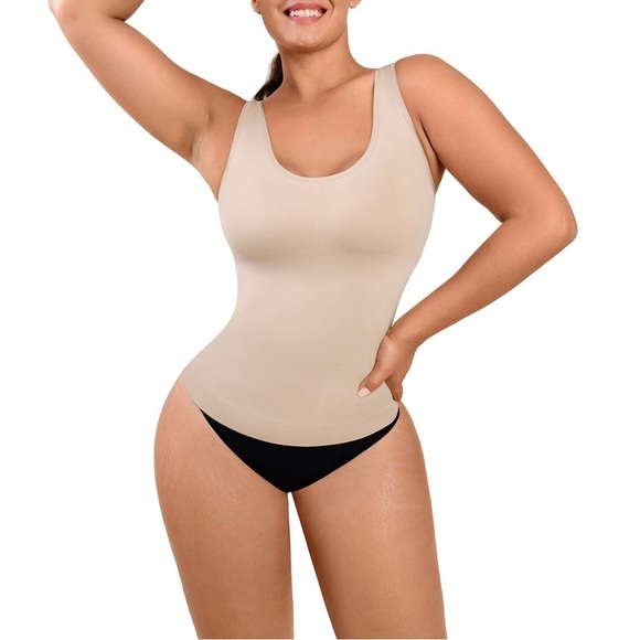 NNEKA ROSE SCULPT TANK TOP - Picture 2 of 12